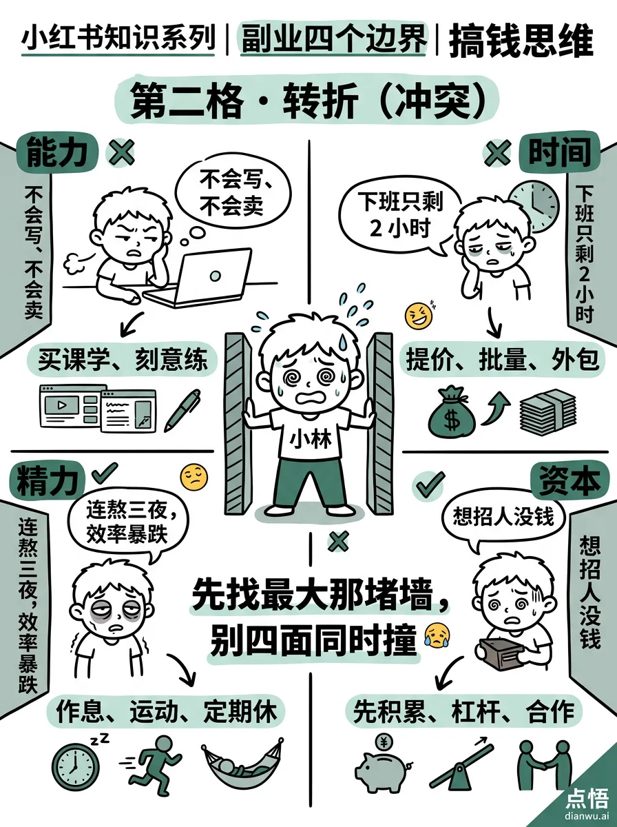 副业四个边界 · 第 2 张